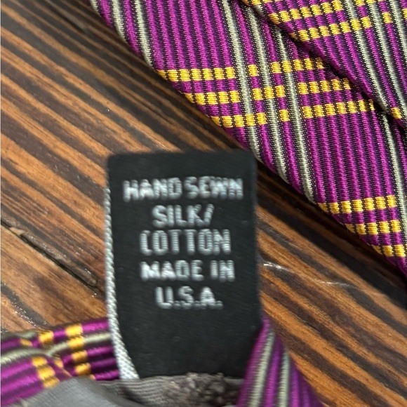 Lot Of 5 Robert Talbott Best Of Class Silk Mens Neck Ties Made In USA - Picture 13 of 16